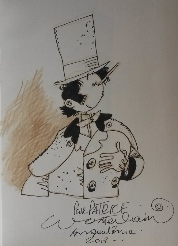 Docteur Poche by Marc Wasterlain - Sketch