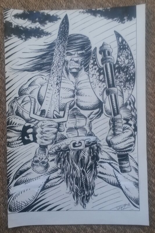 Conan by Patrice Lesparre - Original Illustration