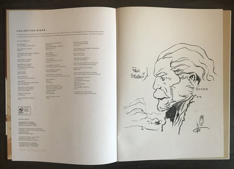 Sykes par Dimitri Armand - Dédicace