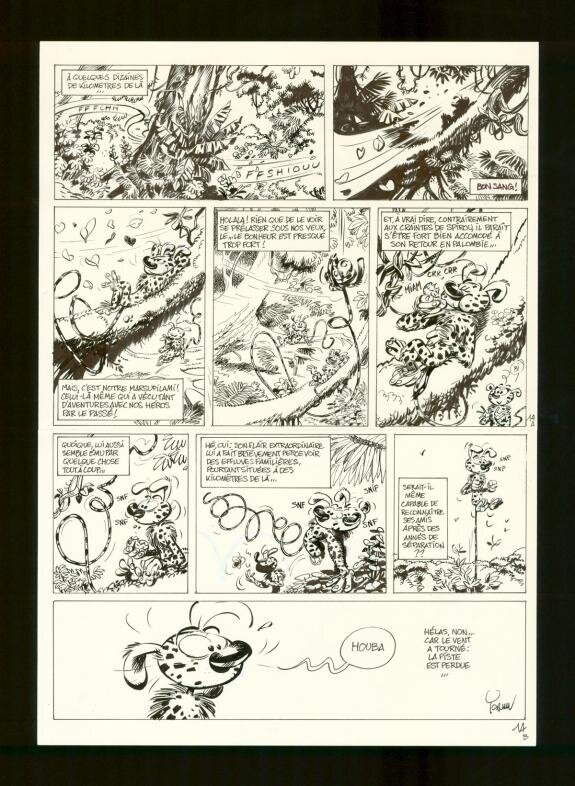Yoann  - Spirou et Fantasio, la colère du Marsupilami p14 - Comic Strip