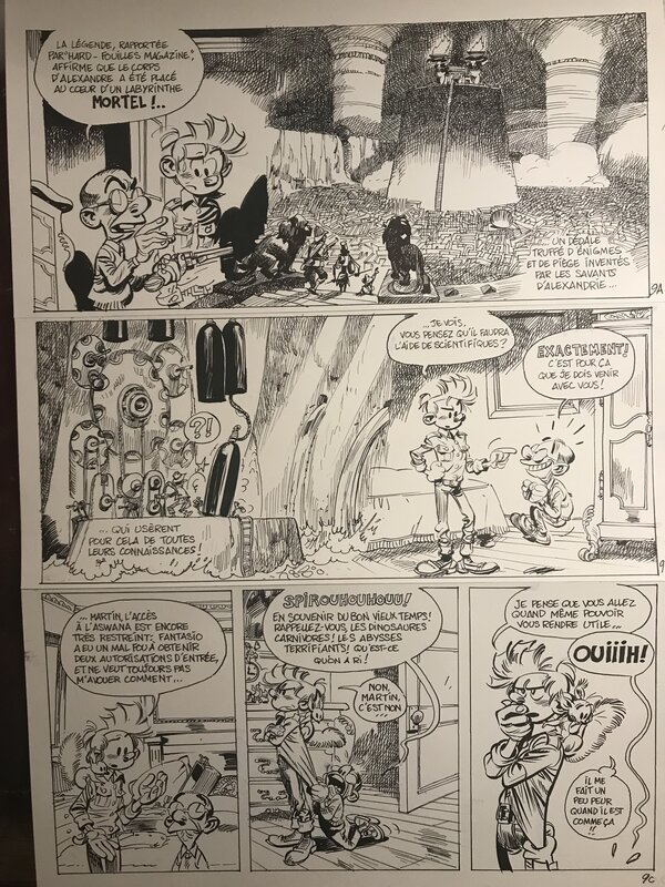 Yoann, Spirou et FANTASIO - Planche n°9 