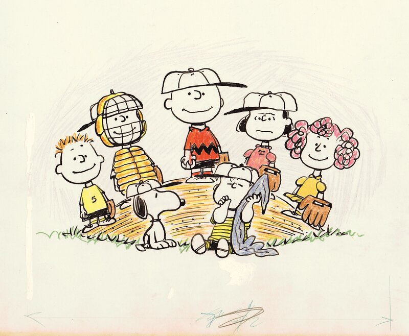 Cover to Peanuts book 