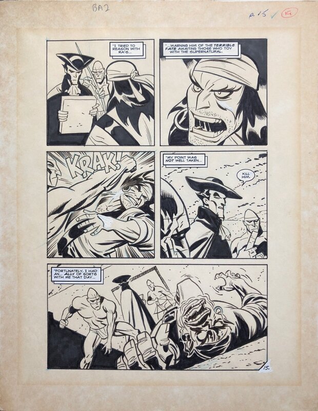 Batman Adventures Annual #2 page 15 by Bruce Timm - Planche originale