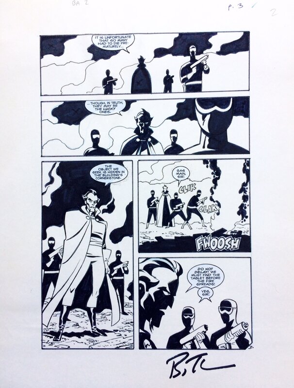 Batman Adventures Annual #2 page 3 by Bruce Timm - Comic Strip