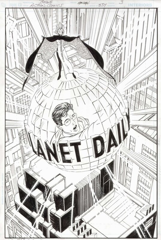 John Byrne, Action COMICS 834 PAGE 3 - Comic Strip