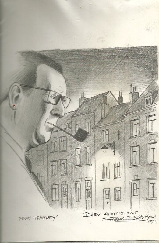 Maigret by Frank Brichau - Sketch