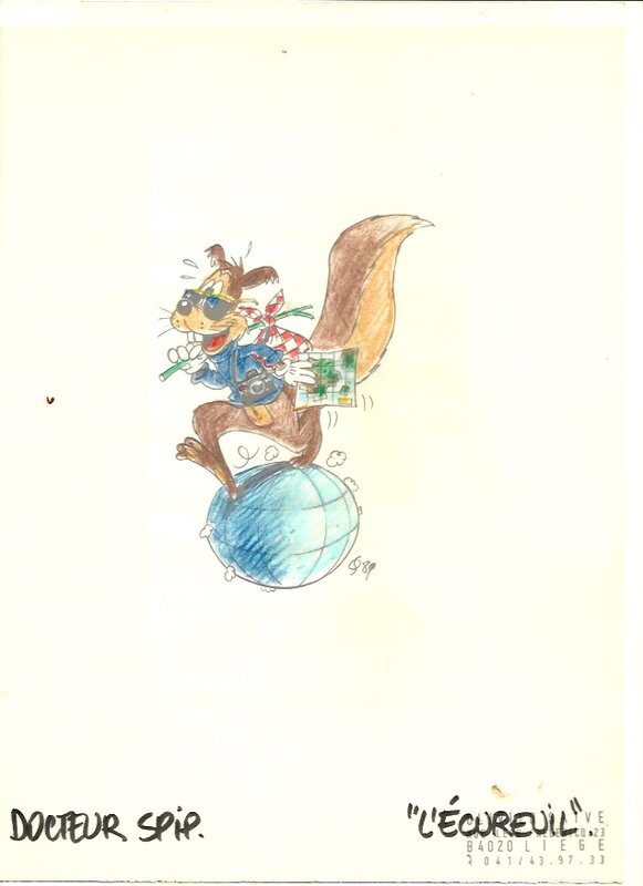 Docteur spip by Olivier Saive - Original Illustration