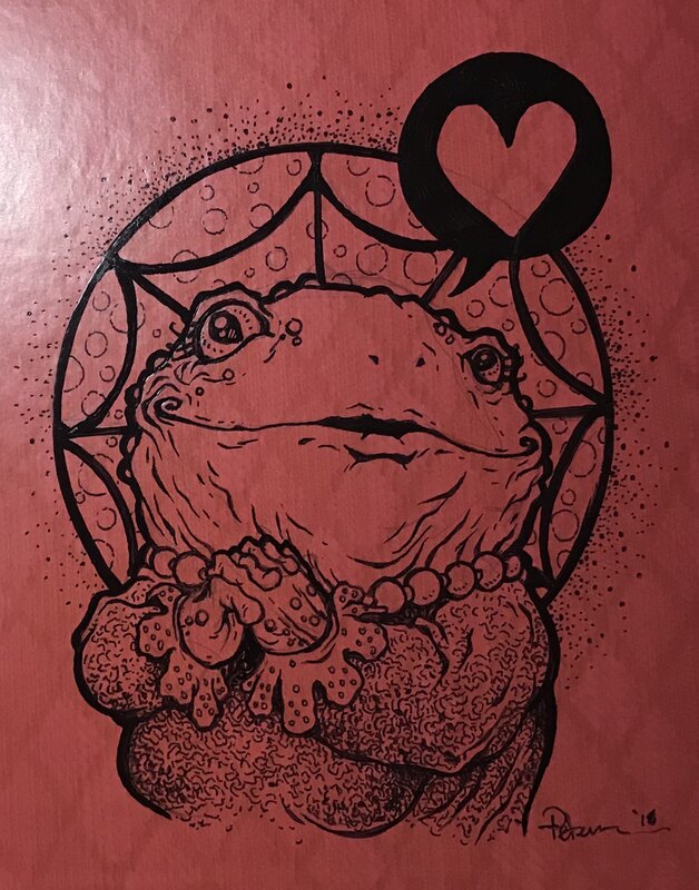 David Petersen Miryam, Mrs. Frog - Sketch