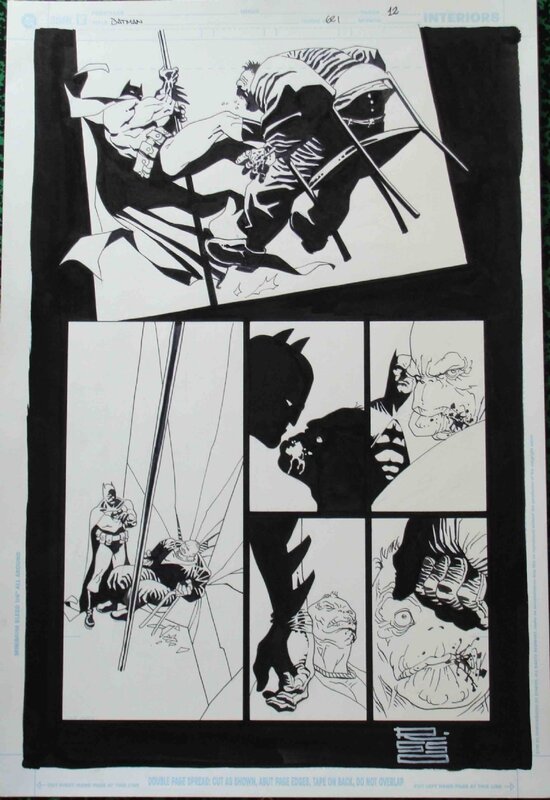 Eduardo Risso, Brian Azzarello, Batnan Broken City #621p12 - Comic Strip