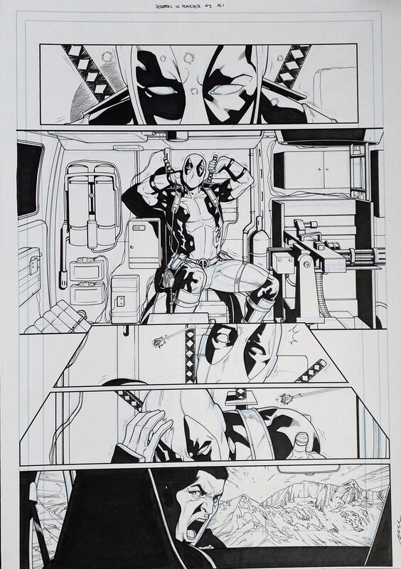Pere Pérez, Deadpool Vs Punisher - Comic Strip