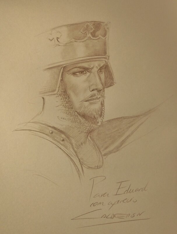 Jaime Caldéron, Jaime Calderón - Édouard III - Sketch
