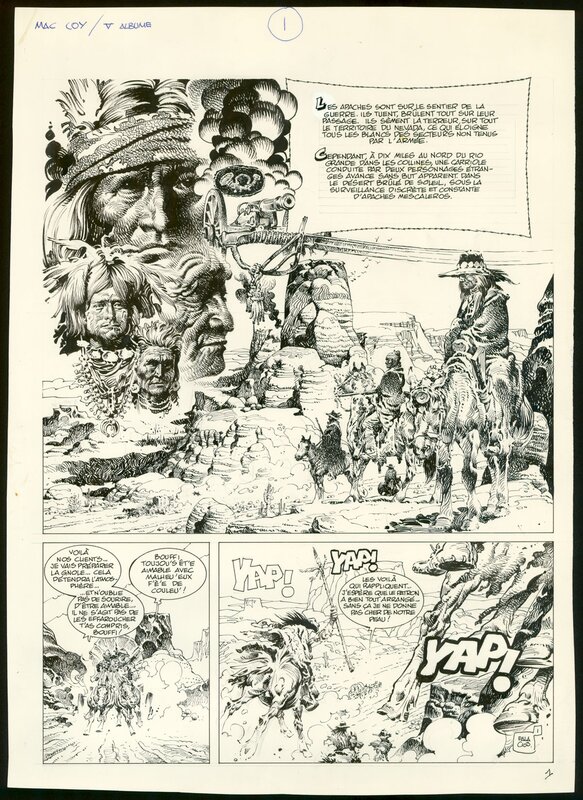 Wanted Mac Coy by Antonio Hernandez Palacios - Comic Strip