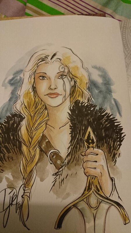 Walkyrie by Djief - Sketch