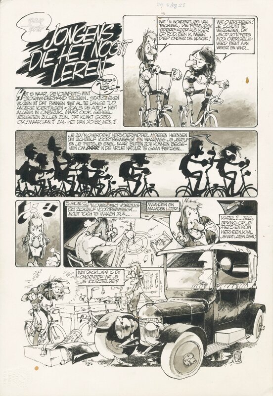 Fred Julsing Jr., 1974 - Pepspotter (Page - Dutch KV) - Comic Strip