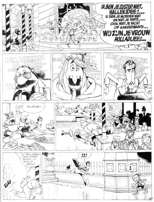 Dick Briel, Fred Julsing Jr., 1977 - Andre van Duin (Page - Dutch KV) - Comic Strip