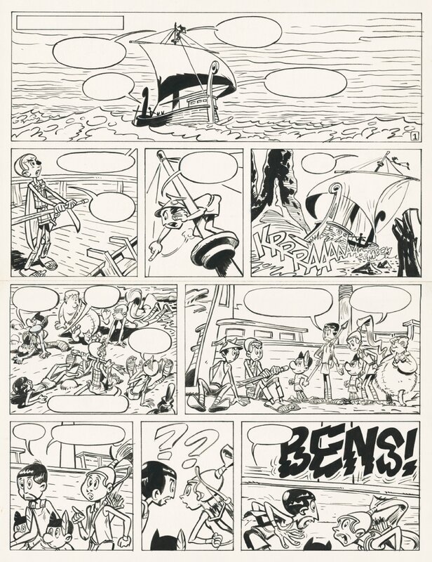 1974 - De Argonautjes (Page - KV) by Gideon Brugman - Comic Strip