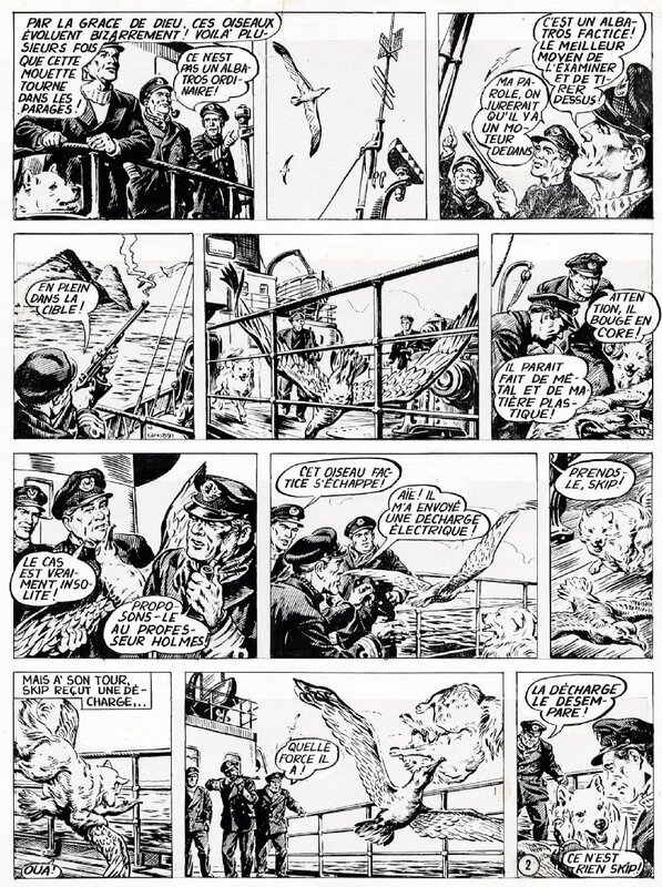 Pieter Kuhn, 1959 - Kapitein Rob (Page - Dutch KV) - Comic Strip