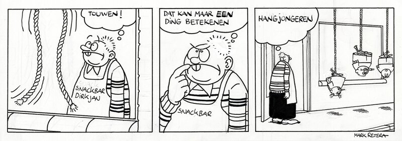 Mark Retera, 2001 - Dirkjan (Daily - Dutch KV) - Comic Strip