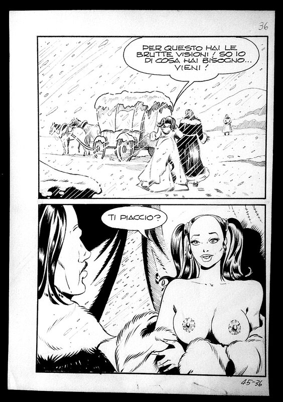 Maghella by Dino Leonetti - Comic Strip