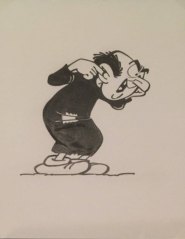 Gargamel by Studio Peyo - Original Illustration