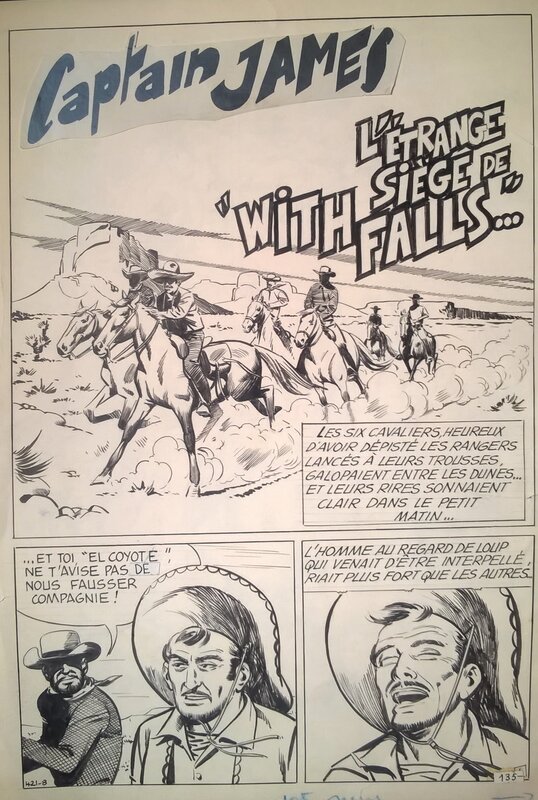 Captain James by Pierre Brisson, Roger Lécureux - Comic Strip
