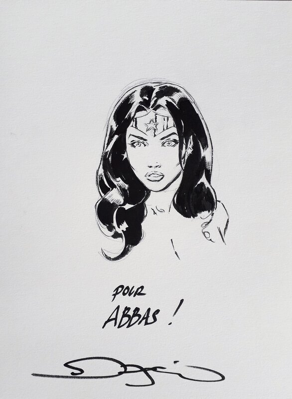 Wonder Woman par Fernando Dagnino - Dédicace