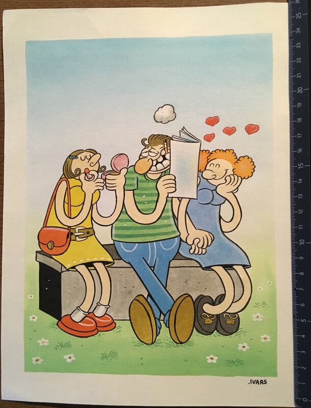 Éric Ivars, Couverture non retenue, pour magazine Psikopat - Couverture originale