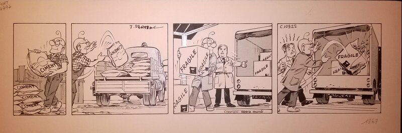 Professeur Nimbus by Lefort, J. Darthel - Comic Strip