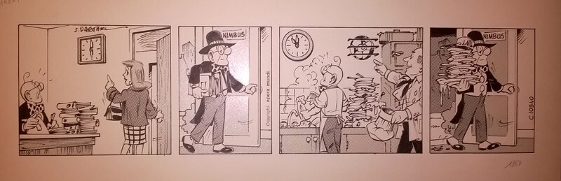 Professeur Nimbus by Lefort, J. Darthel - Comic Strip