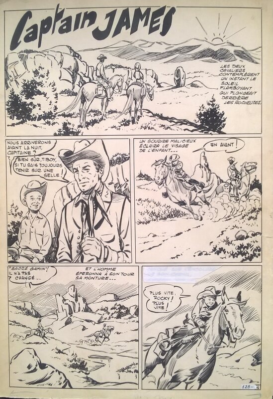 Captain James by Lucien Nortier, Roger Lécureux - Comic Strip