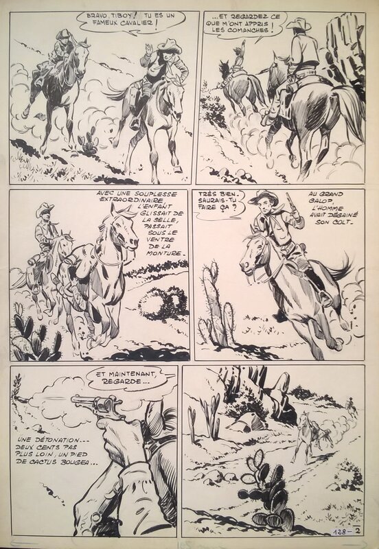 Captain James par Lucien Nortier, Roger Lécureux - Planche originale