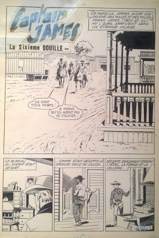 Captain James by Pierre Brisson, Roger Lécureux - Comic Strip