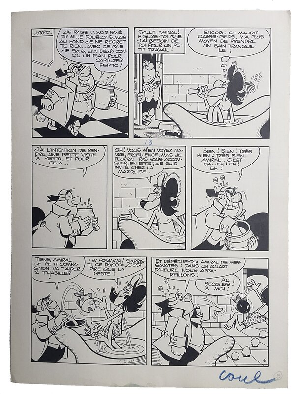 PEPITO de Bottaro - pl.5 - Planche originale