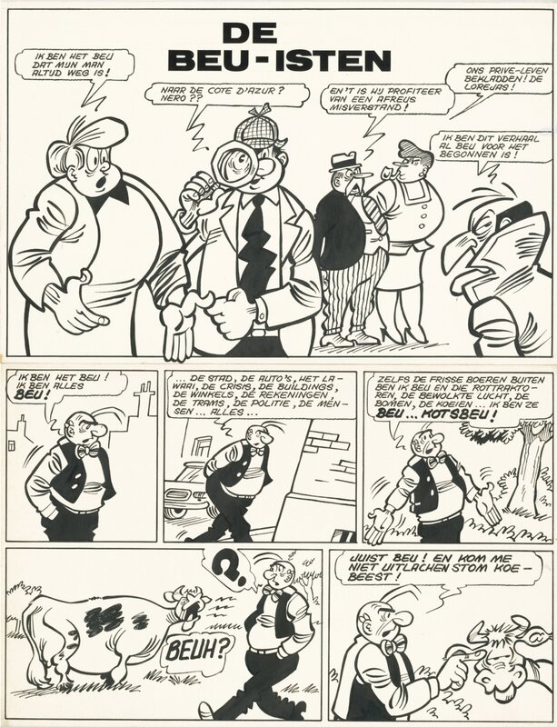Marc Sleen, Kris de Saeger, 1992 - Nero (Page - European KV) - Comic Strip