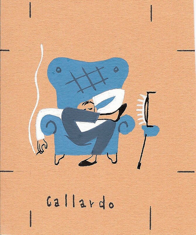 Relax par Miguel Gallardo - Illustration originale