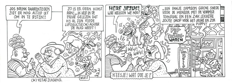 Willy Linthout, Urbanus, 2001 - Urbanus (Half page - Belgian KV) - Comic Strip
