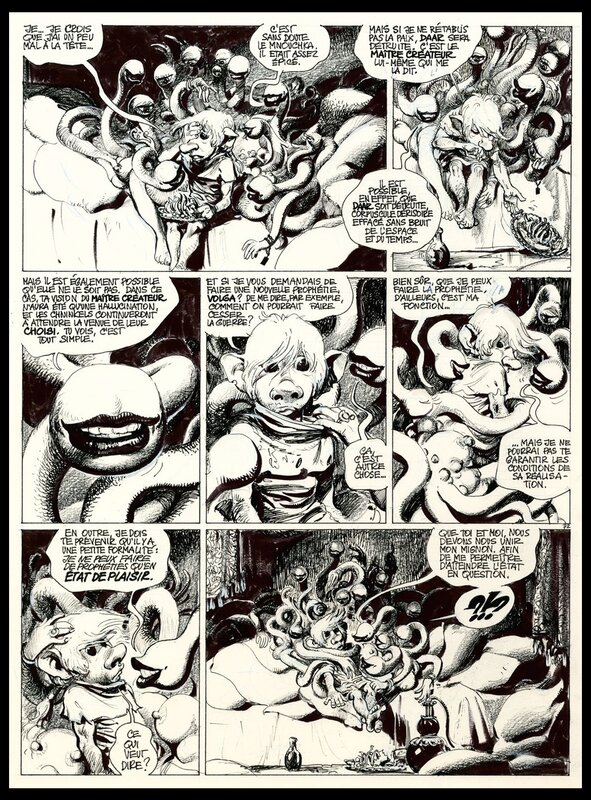 Grzegorz Rosinski, Jean Van Hamme, 1986 - Le grand Pouvoir du Chninkel - Comic Strip