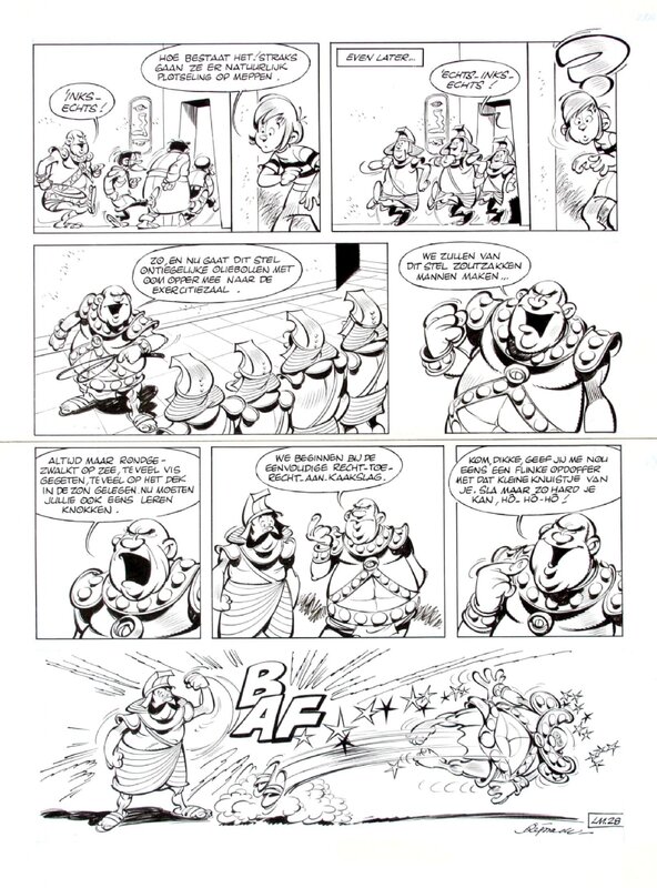 Eddy Ryssack, 1972 - Colin Colas / Brammetje Bram (Page - European KV) - Comic Strip