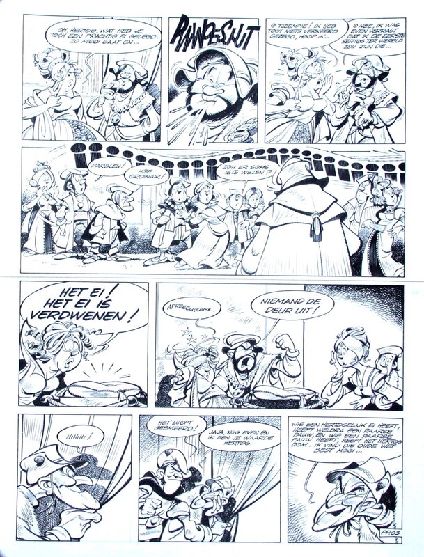 Eddy Ryssack, 1974? - Colin Colas / Brammetje Bram (Page - Belgian KV) - Comic Strip