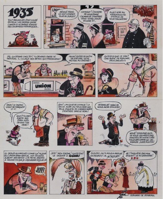Bernard Godi, Stephen Desberg, Il était une fois les Belges - Union 60 - Comic Strip