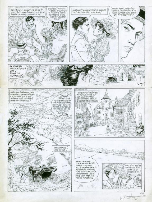 Laurent Vicomte, Sasmira T2 - La fausse note - Pl 11 - Comic Strip