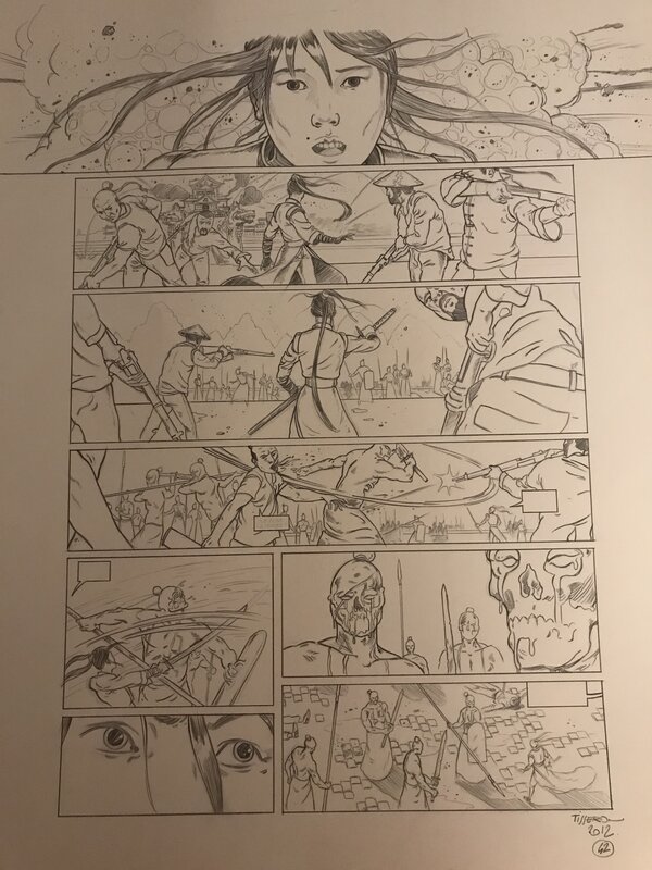 Yann Tisseron, Shanghai T3 - Page 44 - Planche originale