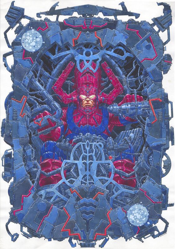 Giorgio Comolo, GALACTUS - specialty - Illustration originale