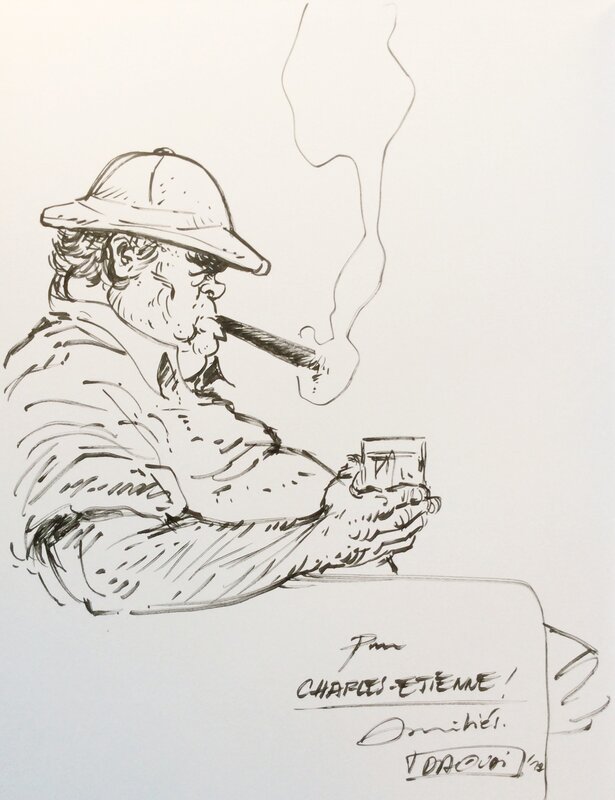 Churchill by Youssef Daoudi - Sketch