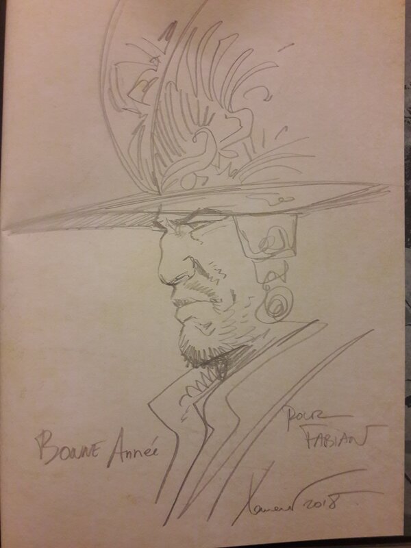 Conquistador tom 2 by Philippe Xavier - Sketch