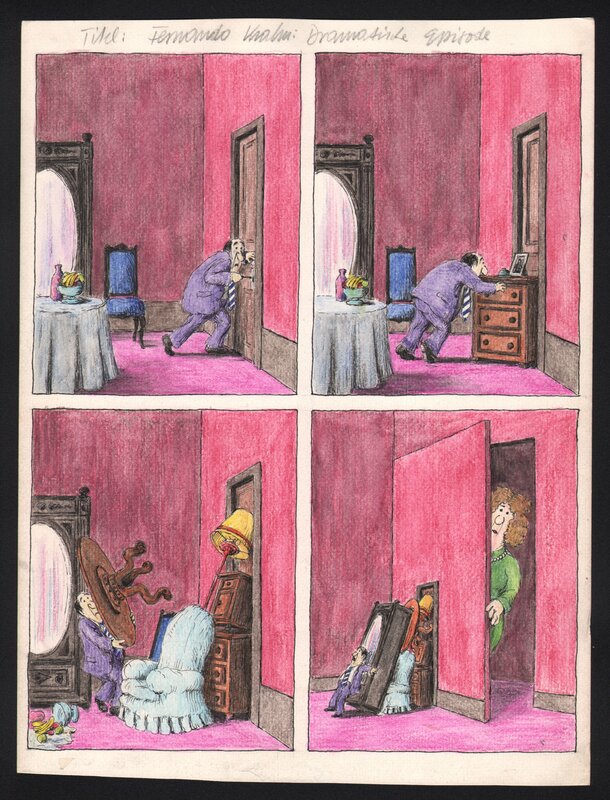 Door by Fernando Krahn - Comic Strip