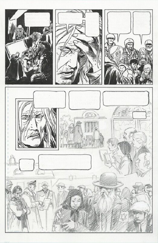 Joe Kubert, Sergent Rock . The Prophecy p. 10 - Comic Strip