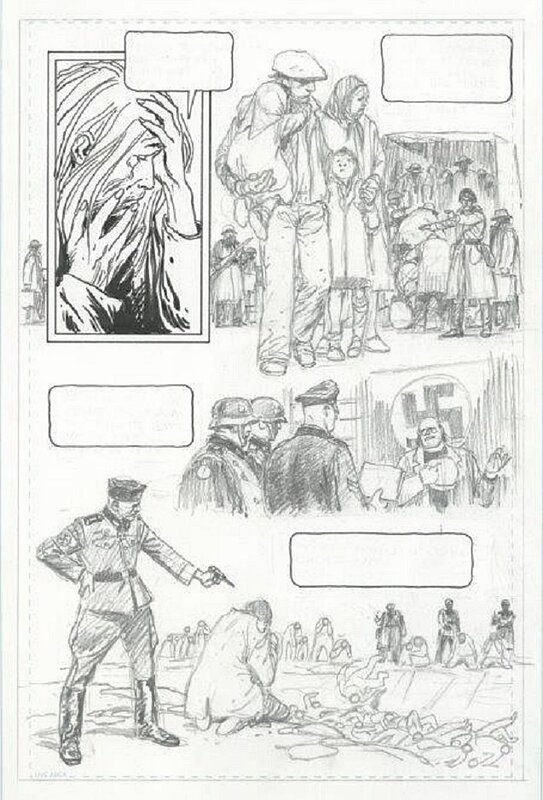 Joe Kubert, Sergent Rock . The Prophecy p. 11 . - Comic Strip
