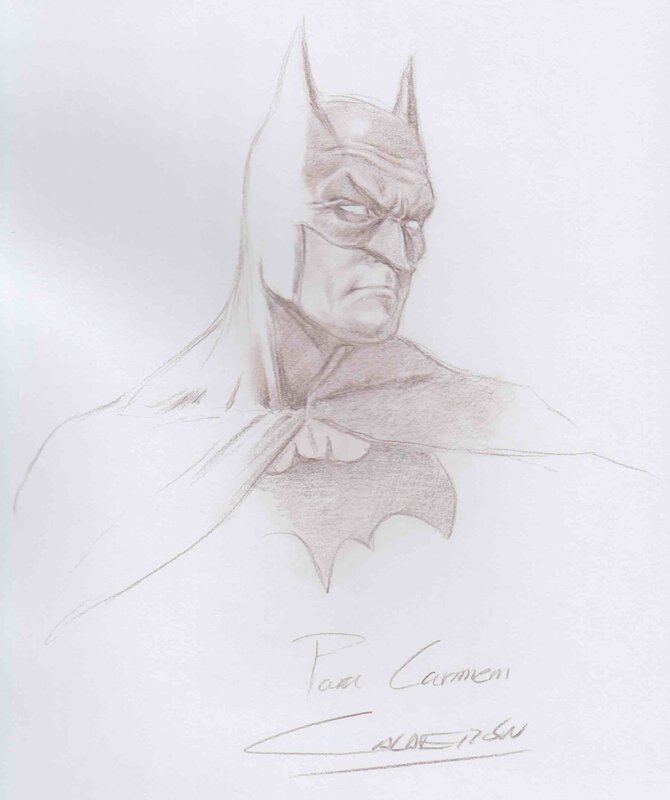 Batman by Jaime Caldéron - Sketch