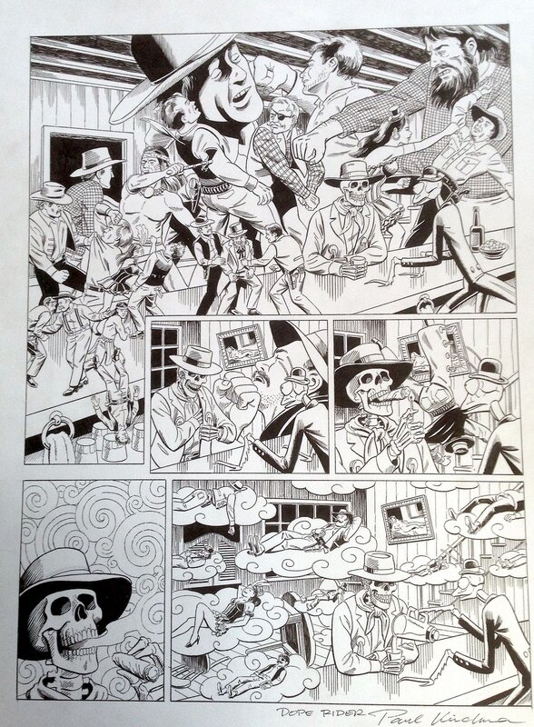 Dope Rider par Paul Kirchner - Planche originale